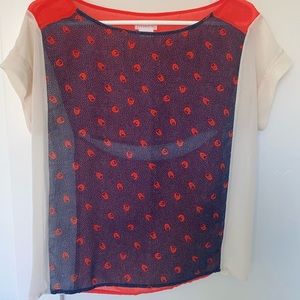 COOPERATIVE sheer shirt